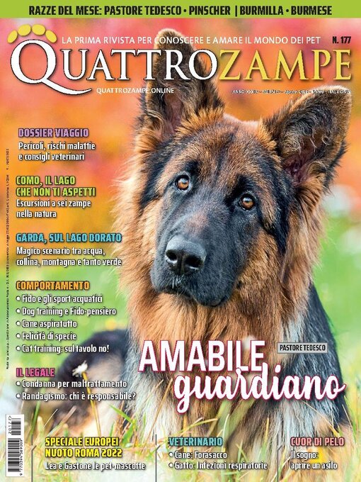 Title details for Quattrozampe by Edizioni Morelli srl - Available